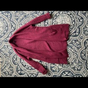 Red American Eagle cardigan